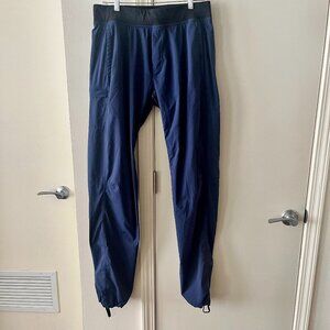 Men’s Lululemon Seawall Track Pant 2.0 Deep Navy / Black Size Large